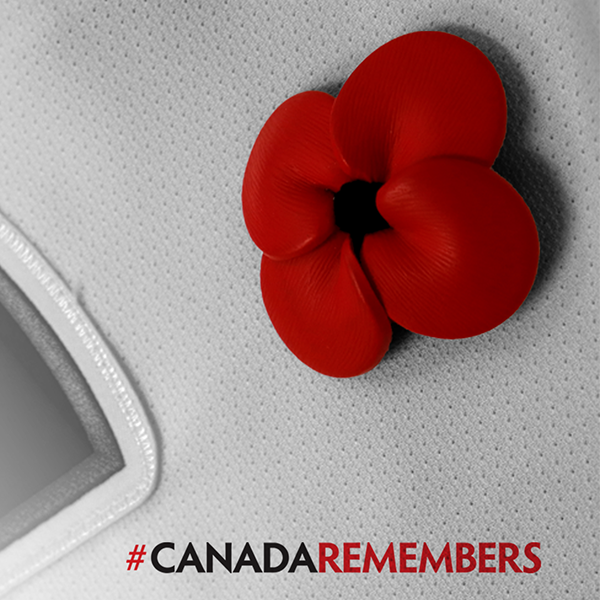 Hockey Alberta Remembers on November 11